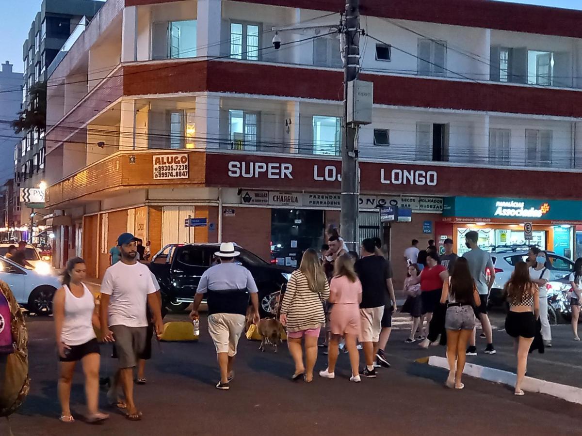 Edificio Longo Jk Kitinet Capão da Canoa Exterior foto